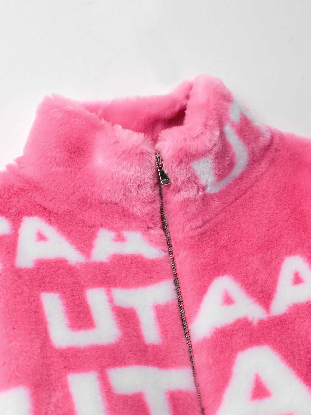 UTAA Signalロゴファージャケット ピンク : Women's