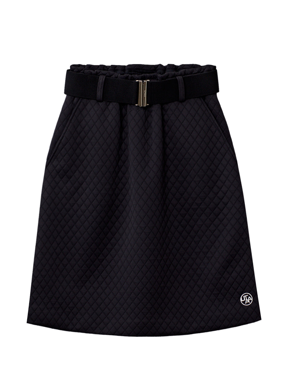 ユタ ダイヤモンドキルティングロングスカート