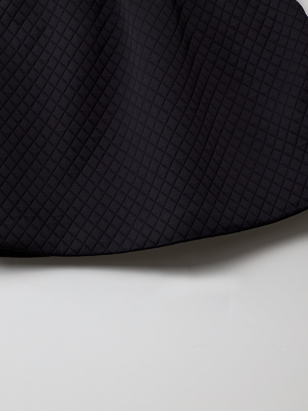 ユタ ダイヤモンドキルティングロングスカート