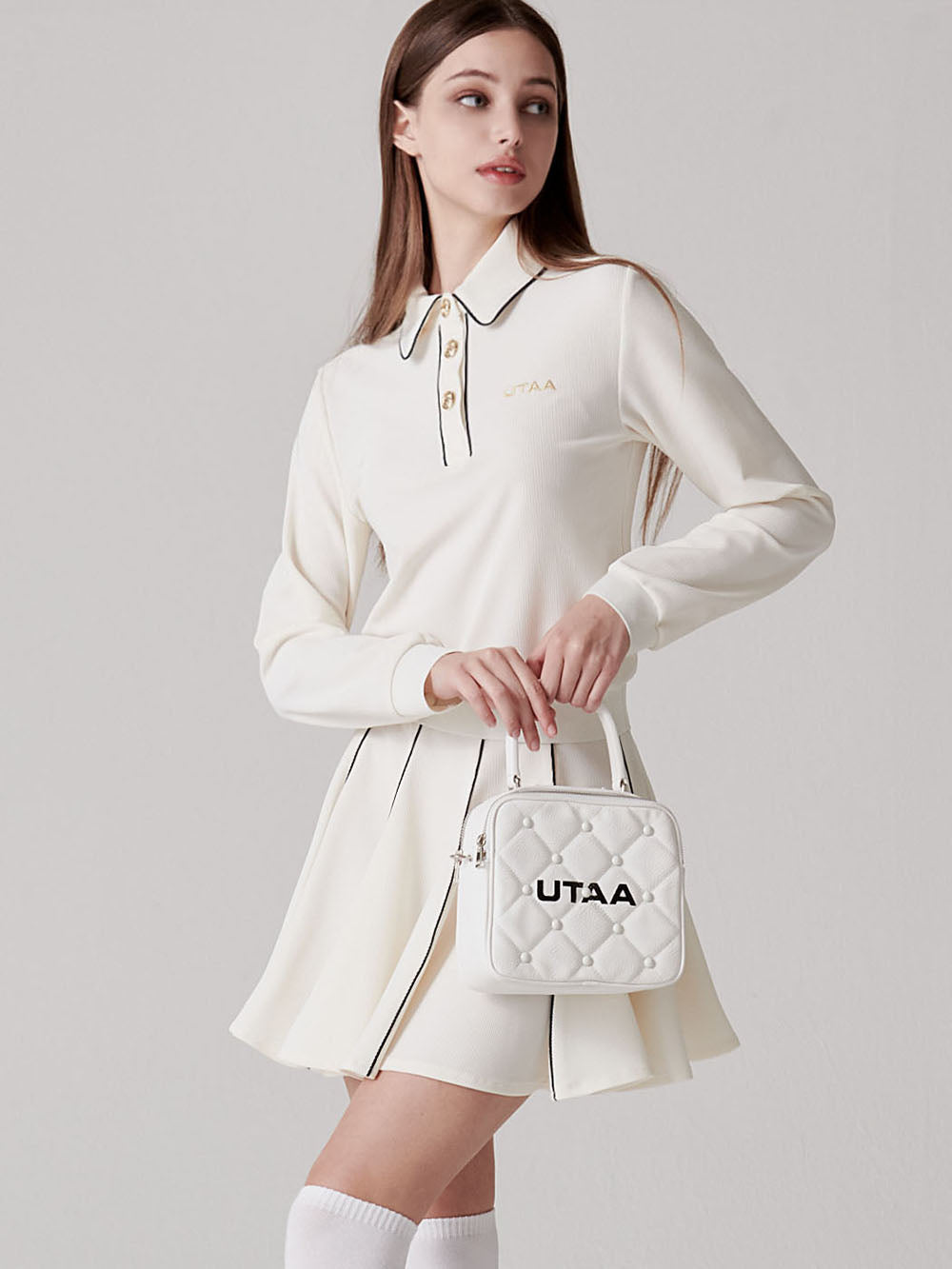 ユタ ドゥカートエンジェルラインフレアスカート