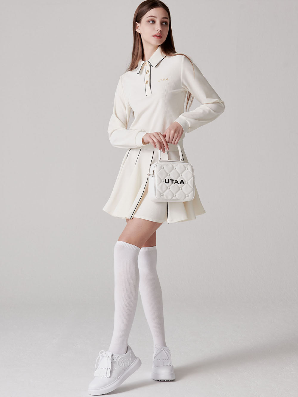 ユタ ドゥカートエンジェルラインフレアスカート