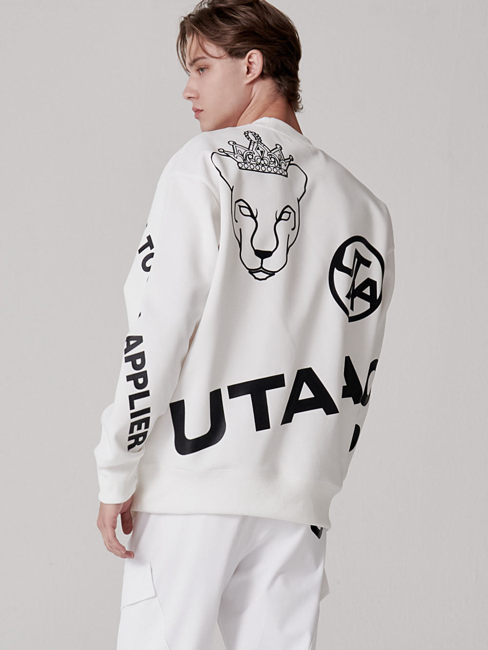 UTAA ロゴJengaNeopreneMTM ホワイト : Men's