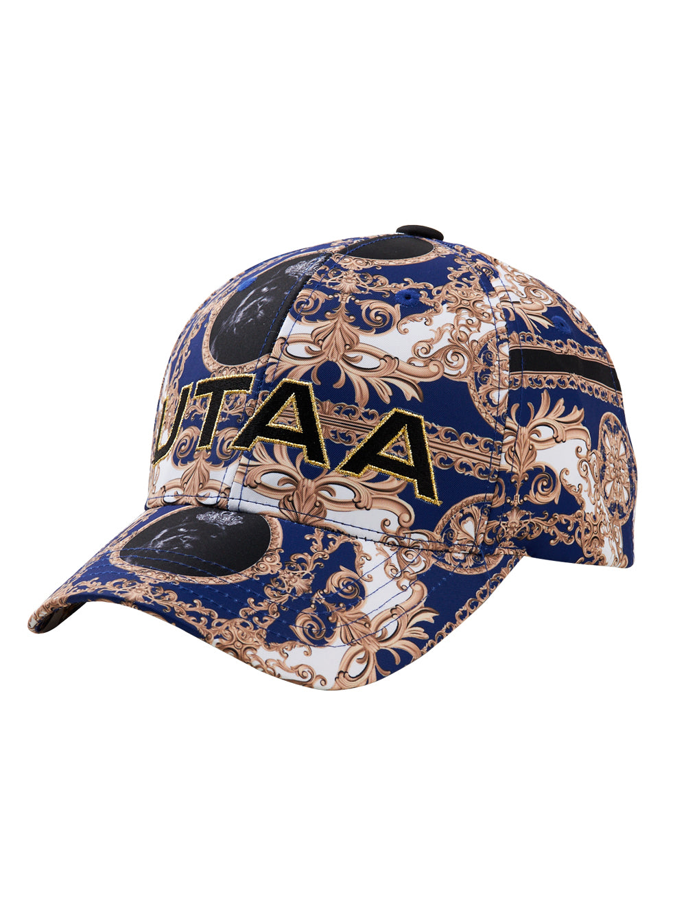 ユタ バロックゴールデンストロークロゴキャップ