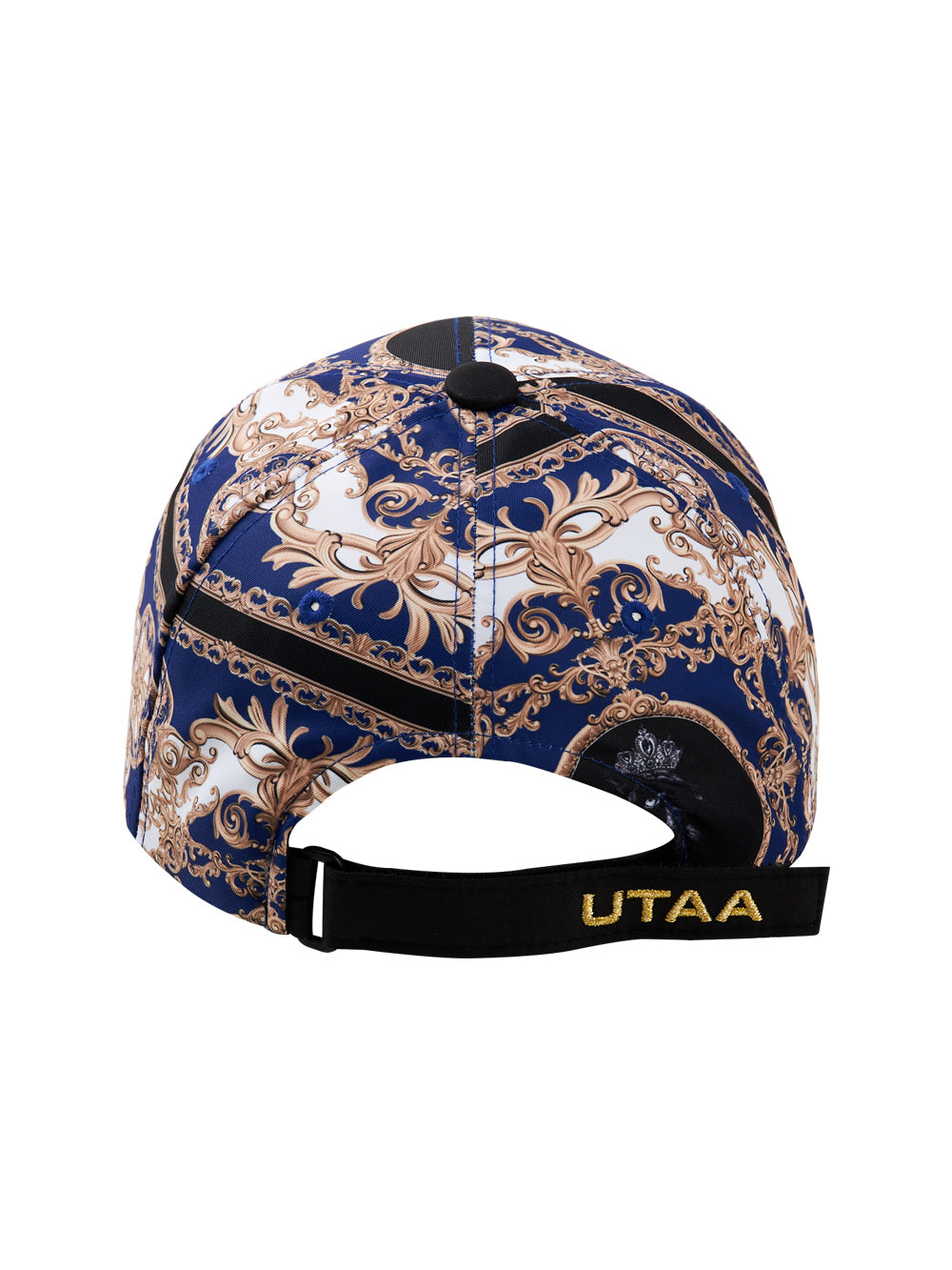 UTAA バロックゴールデンストロークロゴキャップ