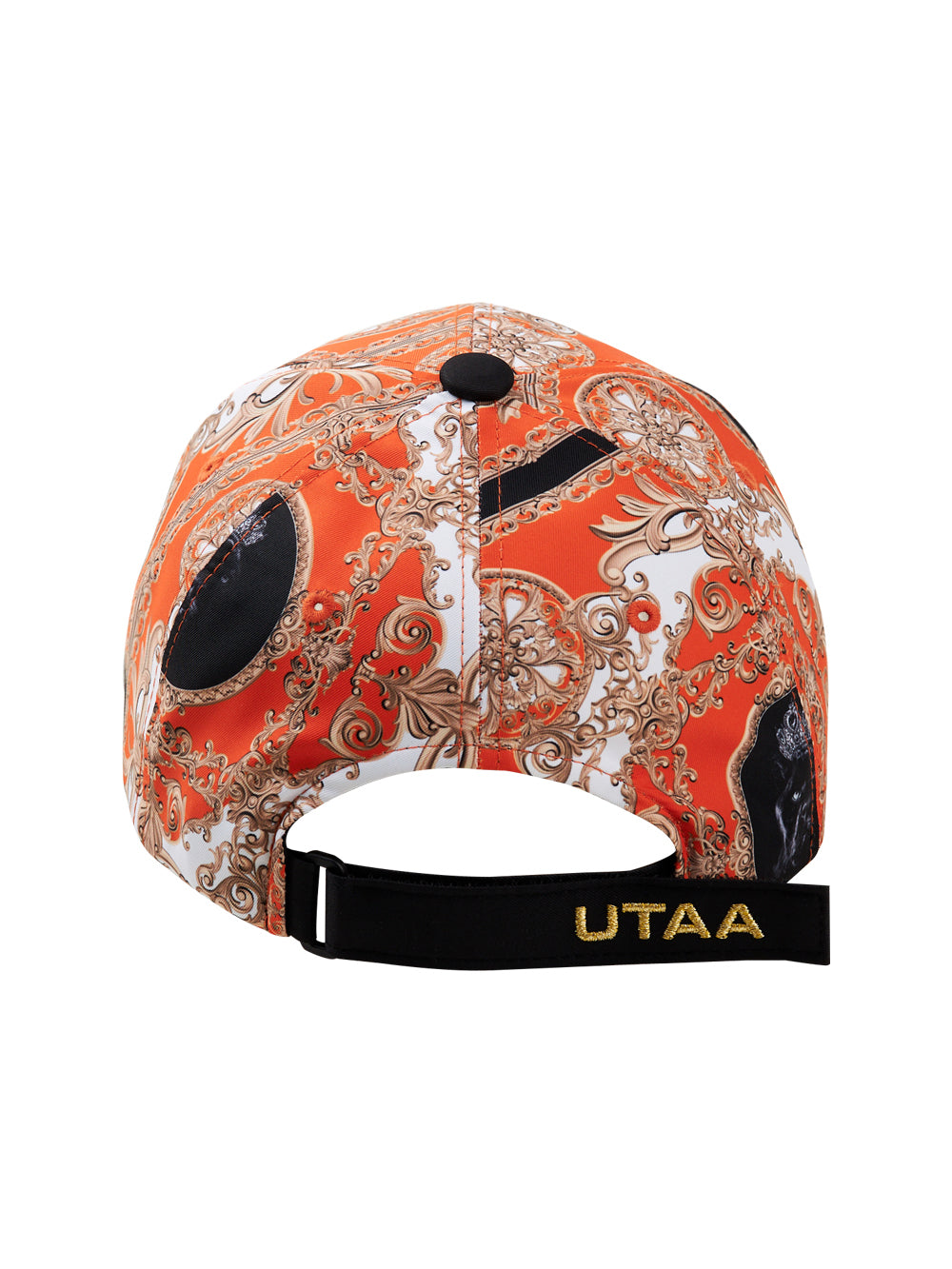 UTAA バロックゴールデンストロークロゴキャップ