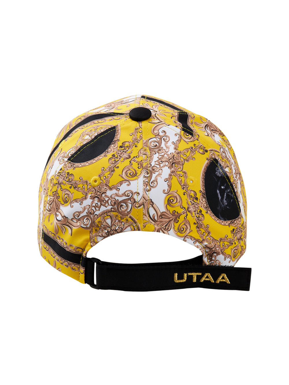UTAA バロックゴールデンストロークロゴキャップ