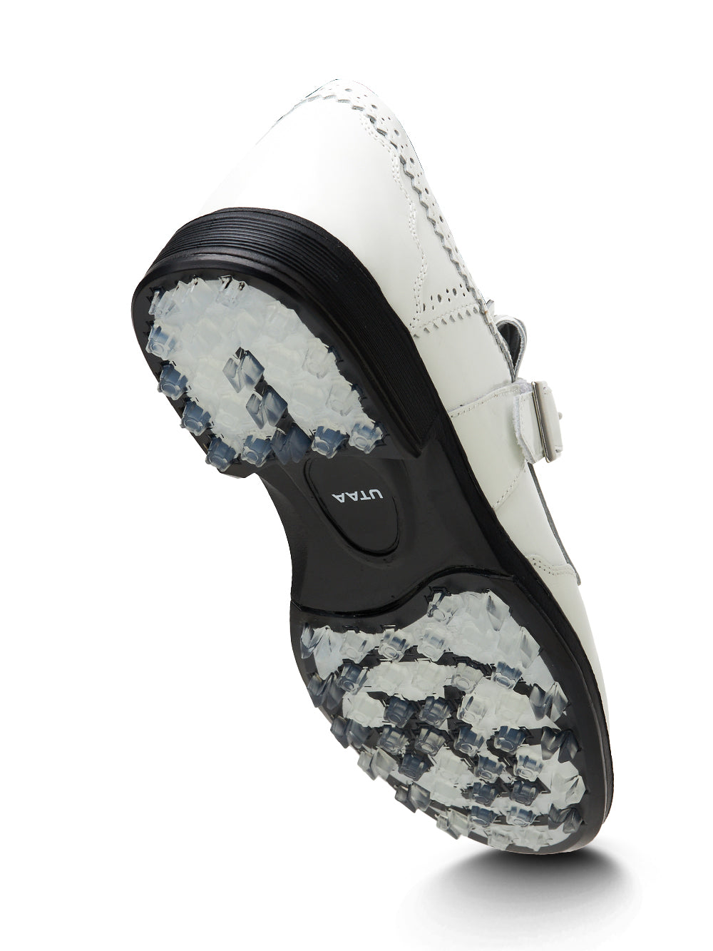 ユタ エナメルダービーパンチングゴルドスニーカー (女性用)