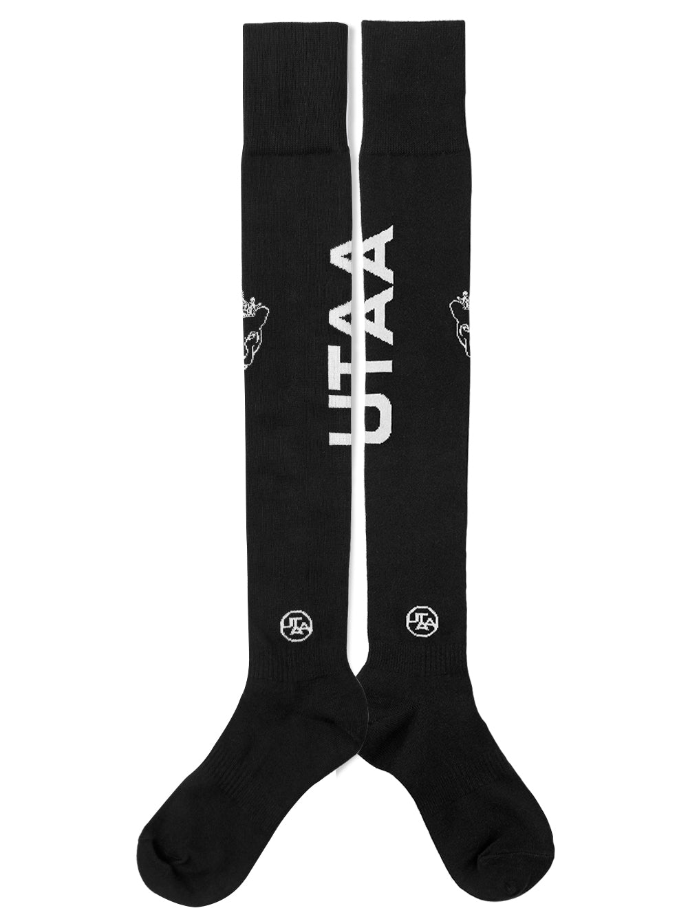 UTAA NeonパンサーロゴオーバーKneeソックス : Women's