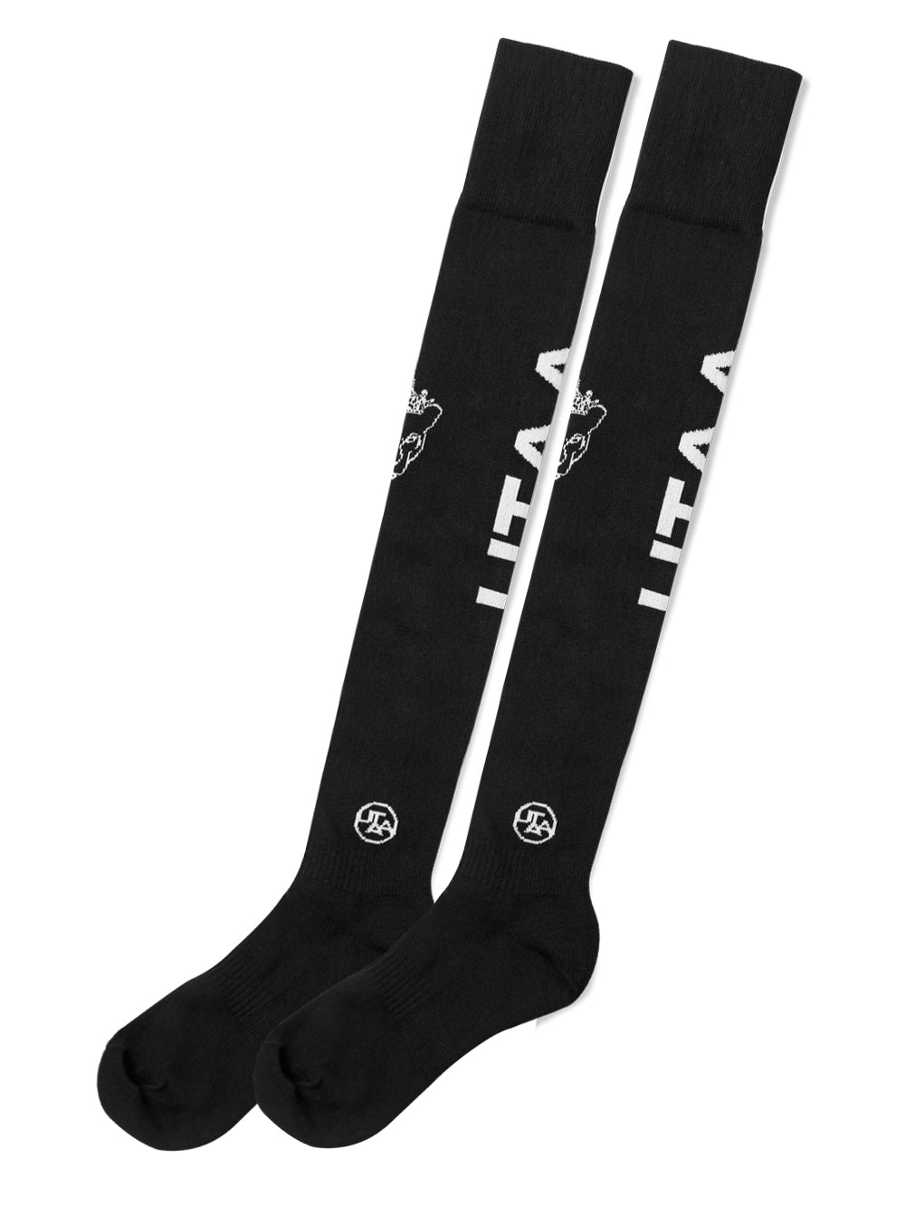 ユタ ネオンパンサーロゴオバーニーソックス