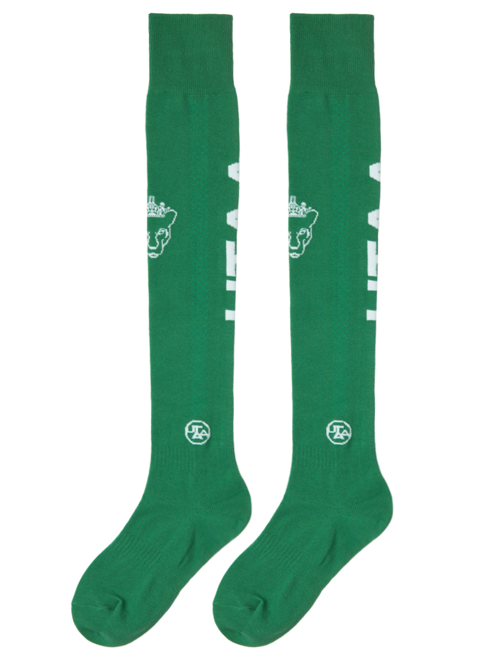 ユタ ネオンパンサーロゴオバーニーソックス