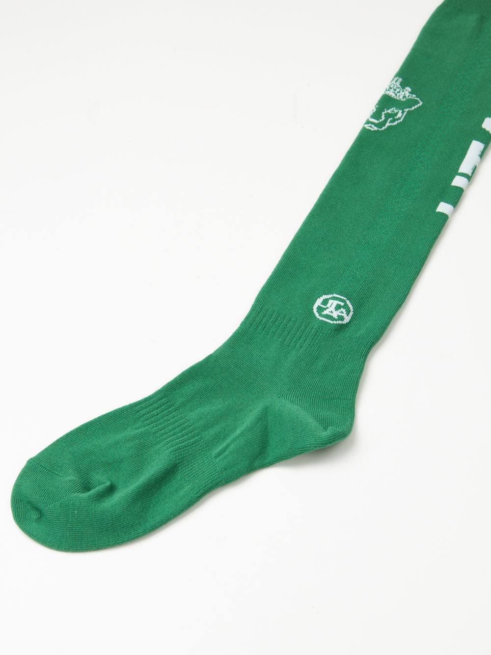 ユタ ネオンパンサーロゴオバーニーソックス