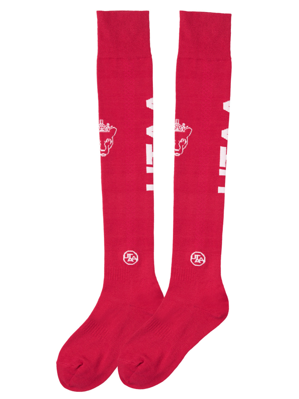UTAA NeonパンサーロゴオーバーKneeソックス : Women's