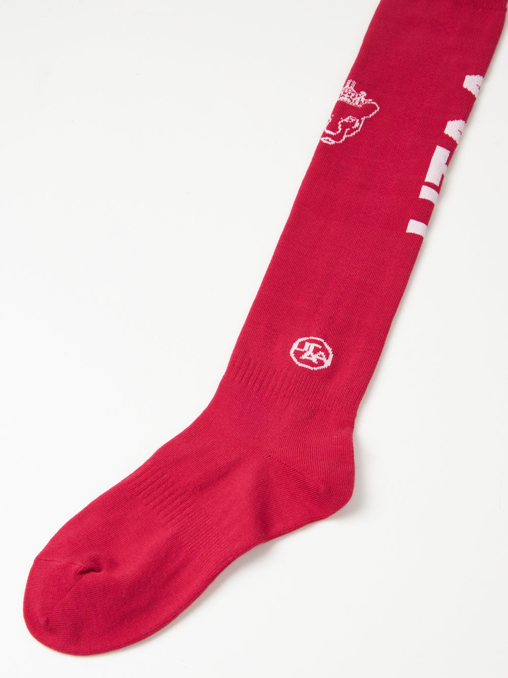 ユタ ネオンパンサーロゴオバーニーソックス