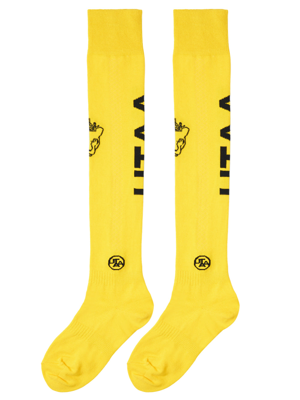 ユタ ネオンパンサーロゴオバーニーソックス