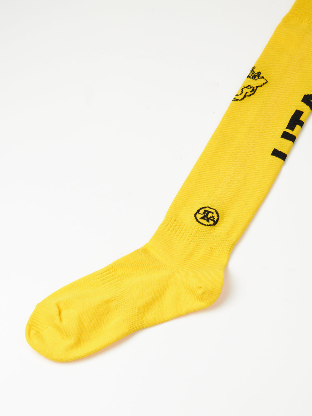 ユタ ネオンパンサーロゴオバーニーソックス