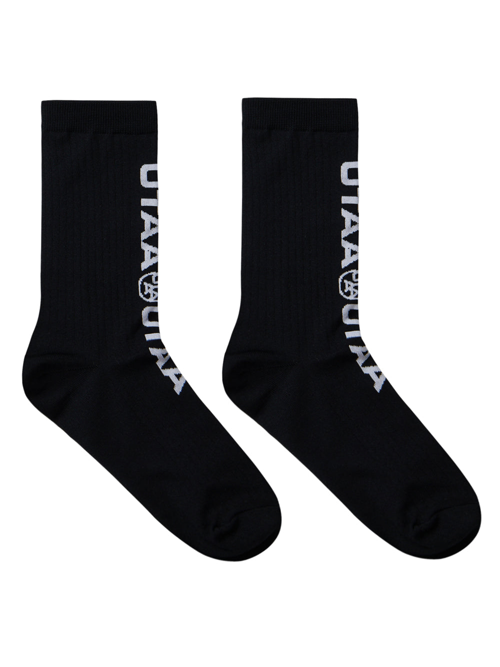 UTAA Doubleロゴソックス ブラック : Women's