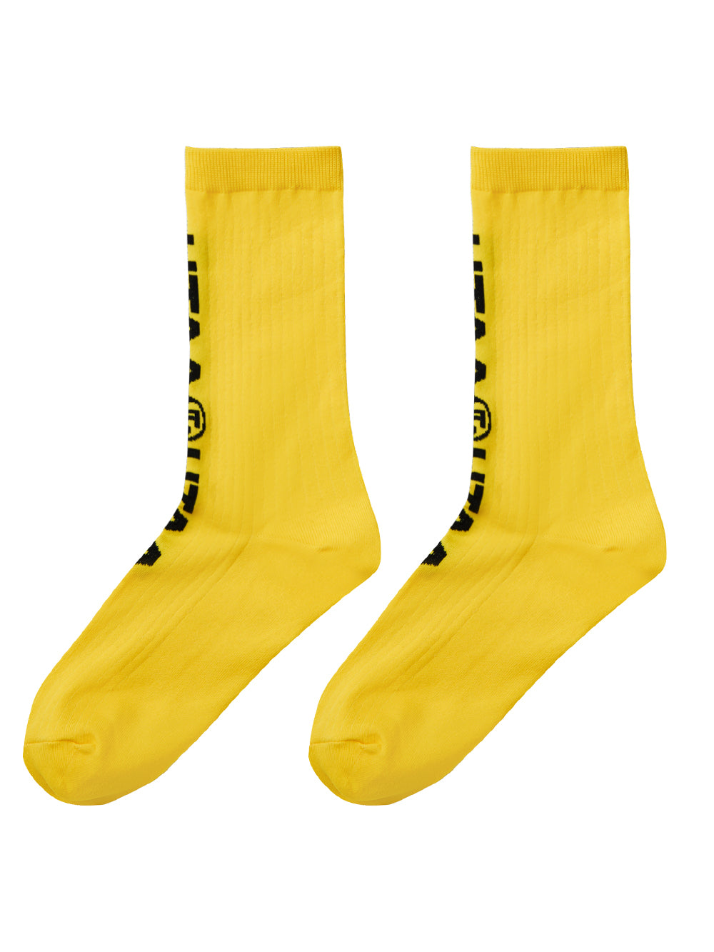 UTAA Doubleロゴソックス イエロー : Women's