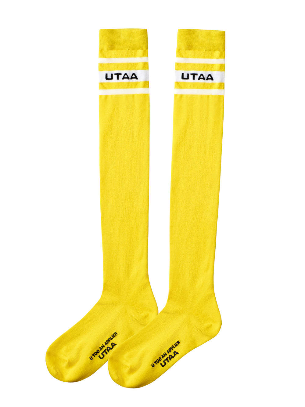 ユタ ネオンパッセンジャーロゴニーソックス