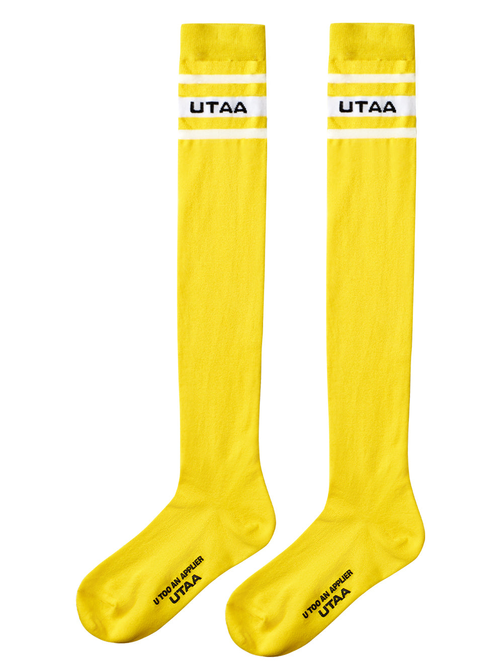 ユタ ネオンパッセンジャーロゴニーソックス