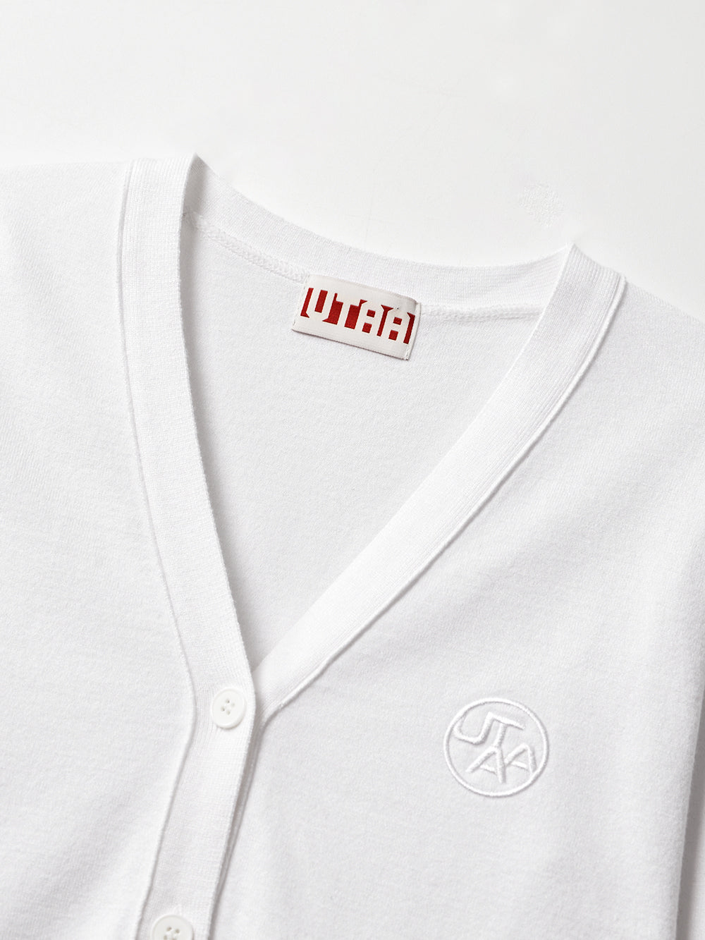 UTAA ピクセルロゴニットカーディガン : Women's