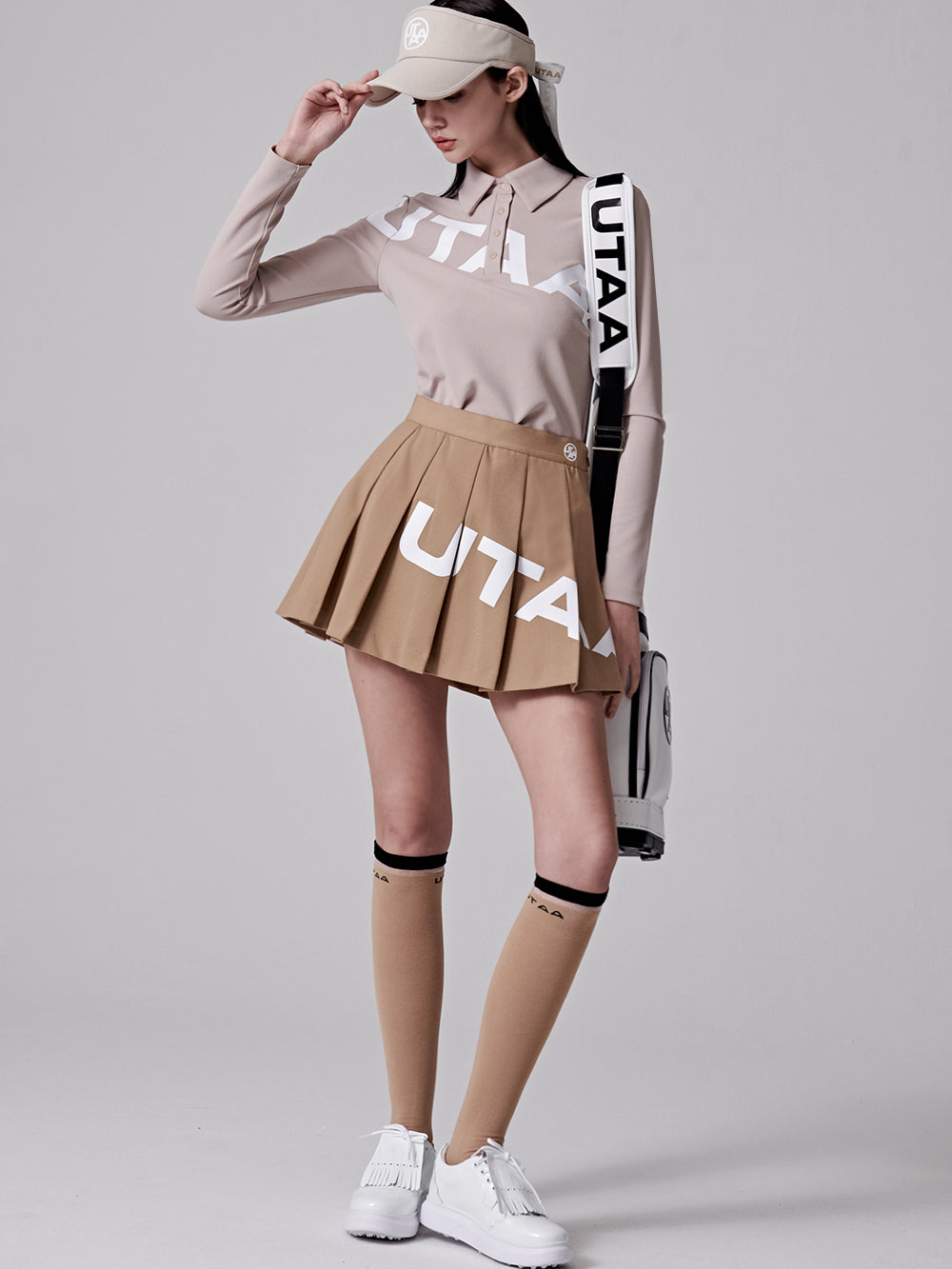 ユタ バウンスロゴベーシックスカート