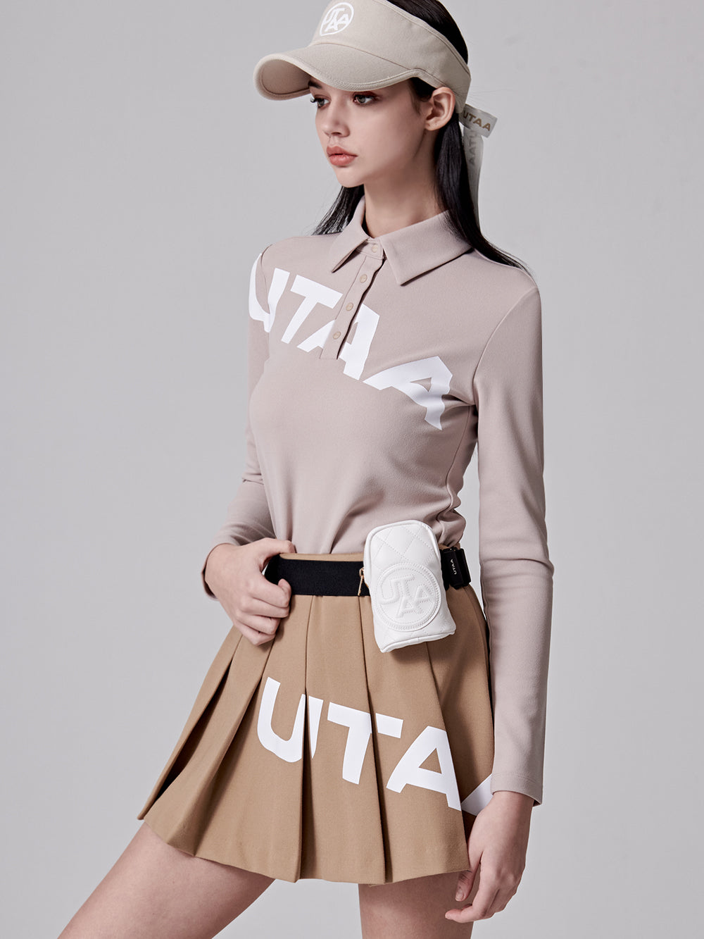 ユタ バウンスロゴベーシックスカート