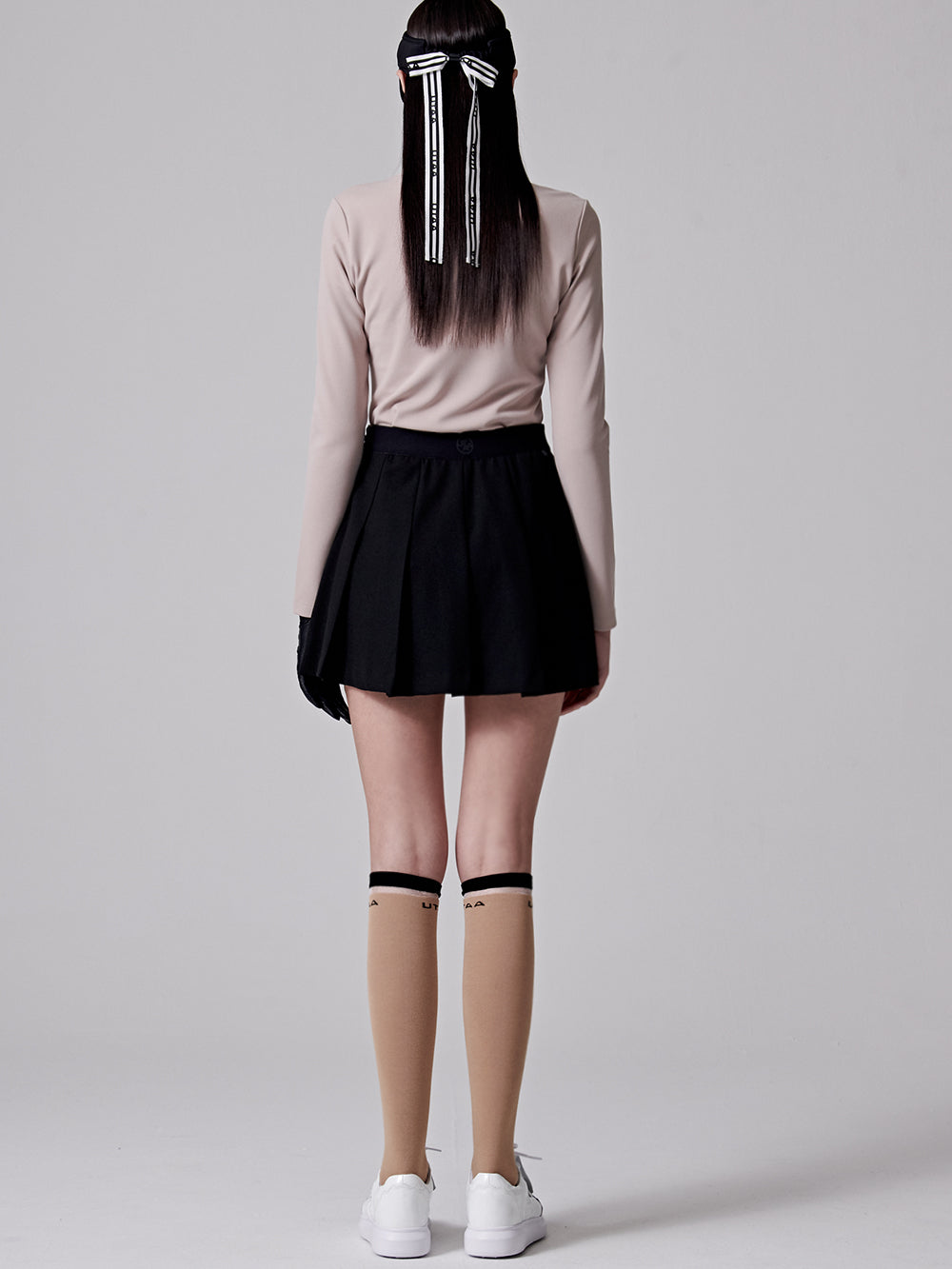 ユタ バウンスロゴベーシックスカート