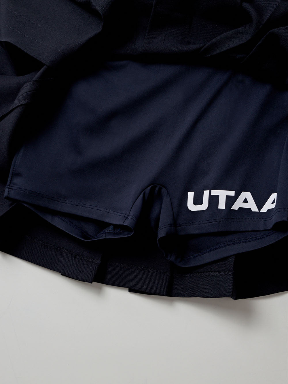 ユタ ヒドゥンロゴベーシックファンスカート