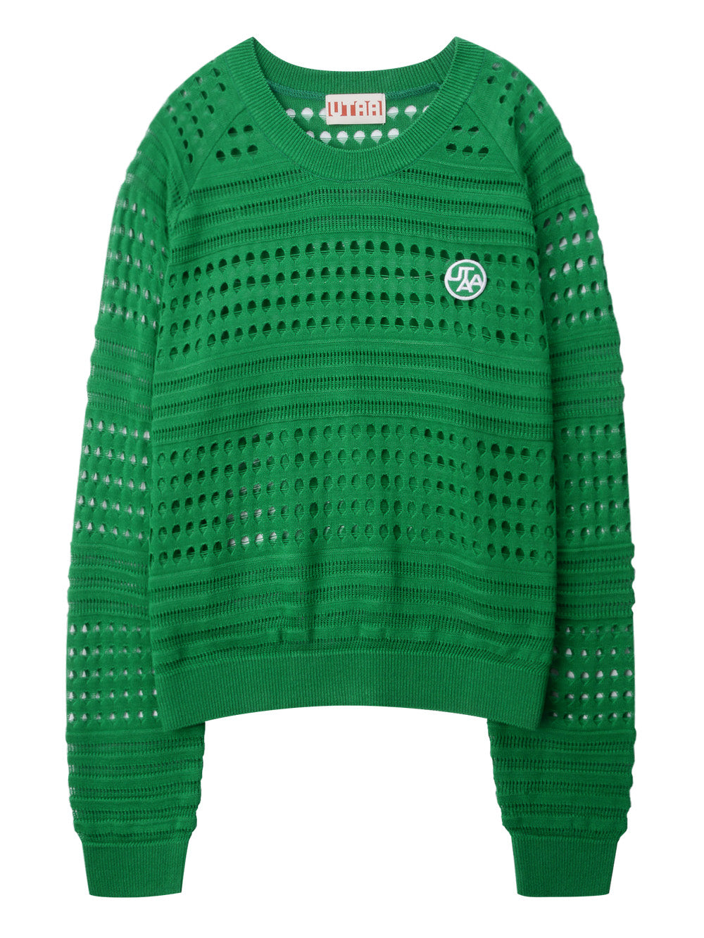 UTAA パンチングストライプScasiニット : Women's