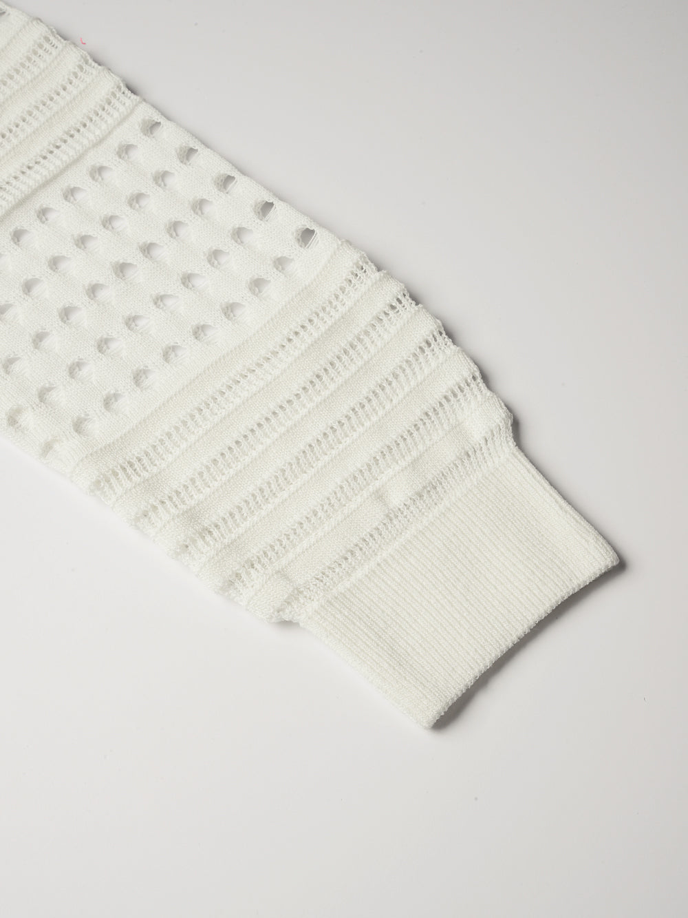 UTAA パンチングストライプScasiニット : Women's