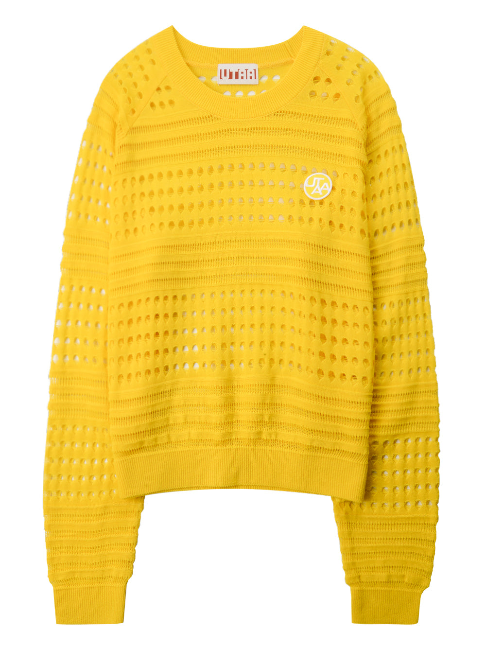 UTAA パンチングストライプScasiニット : Women's