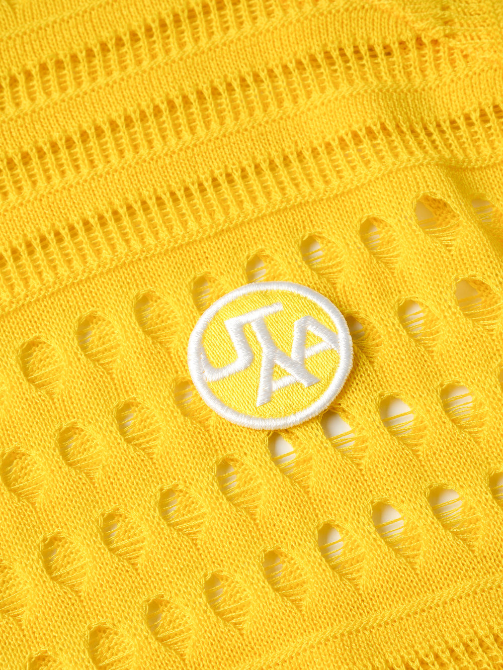 UTAA パンチングストライプScasiニット : Women's