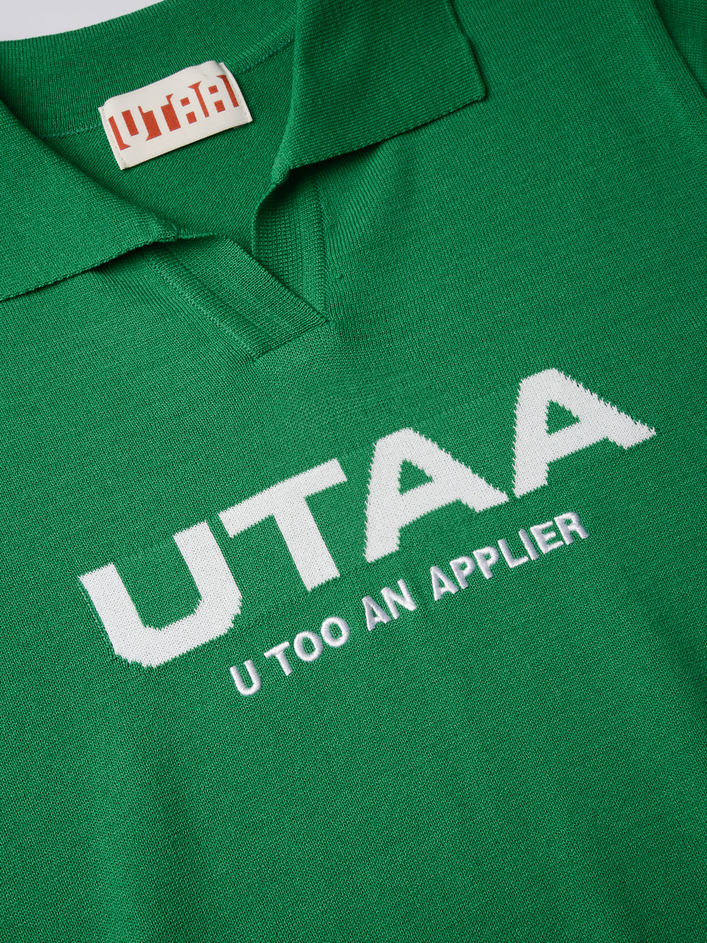 UTAA PuttロゴニットPKTシャツ グリーン : Women's