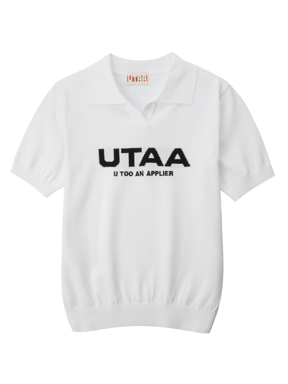 UTAA PuttロゴニットPKTシャツ ホワイト : Women's