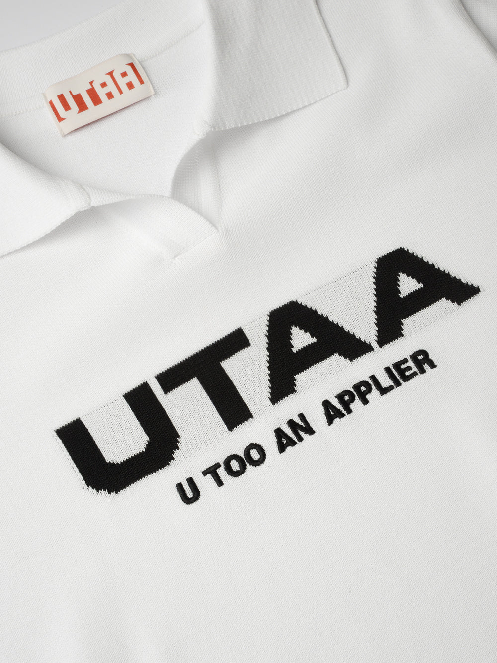 UTAA PuttロゴニットPKTシャツ ホワイト : Women's