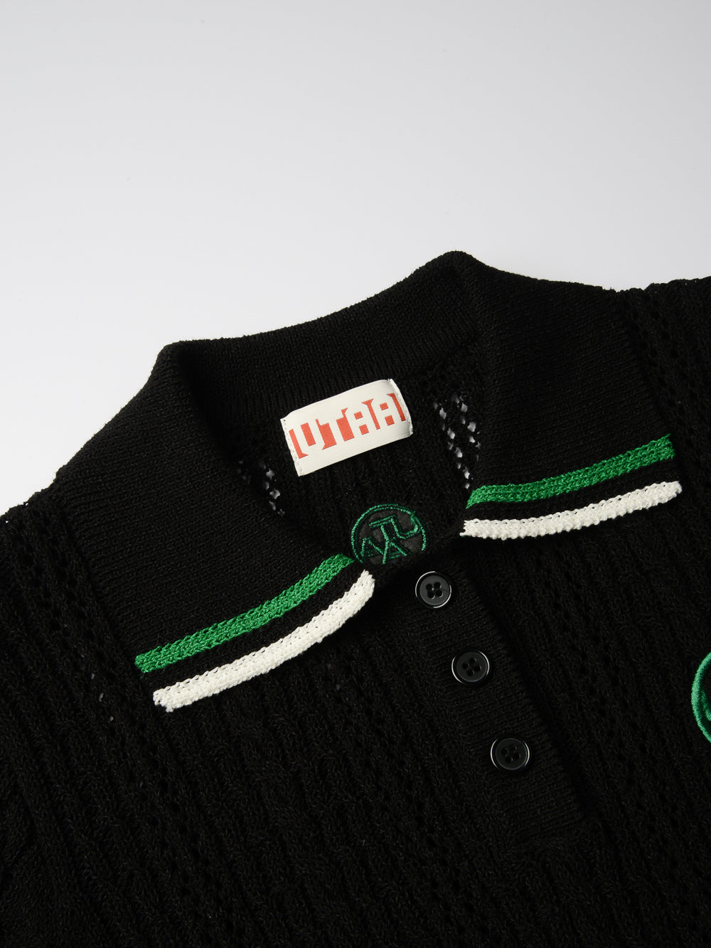 ユタ パットライン ポロニット スリーブ