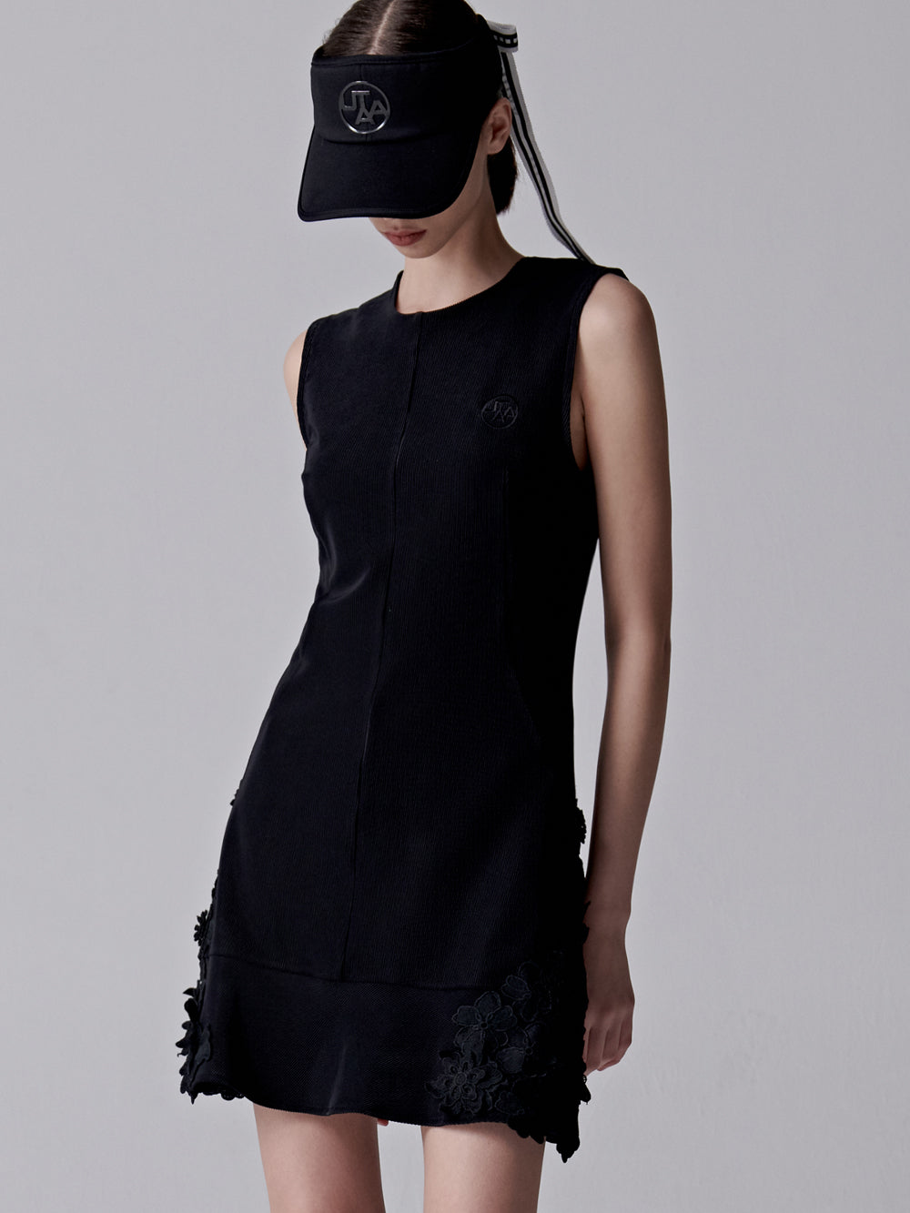 UTAA FlowerレーススリーブレスOne-piece : Women's
