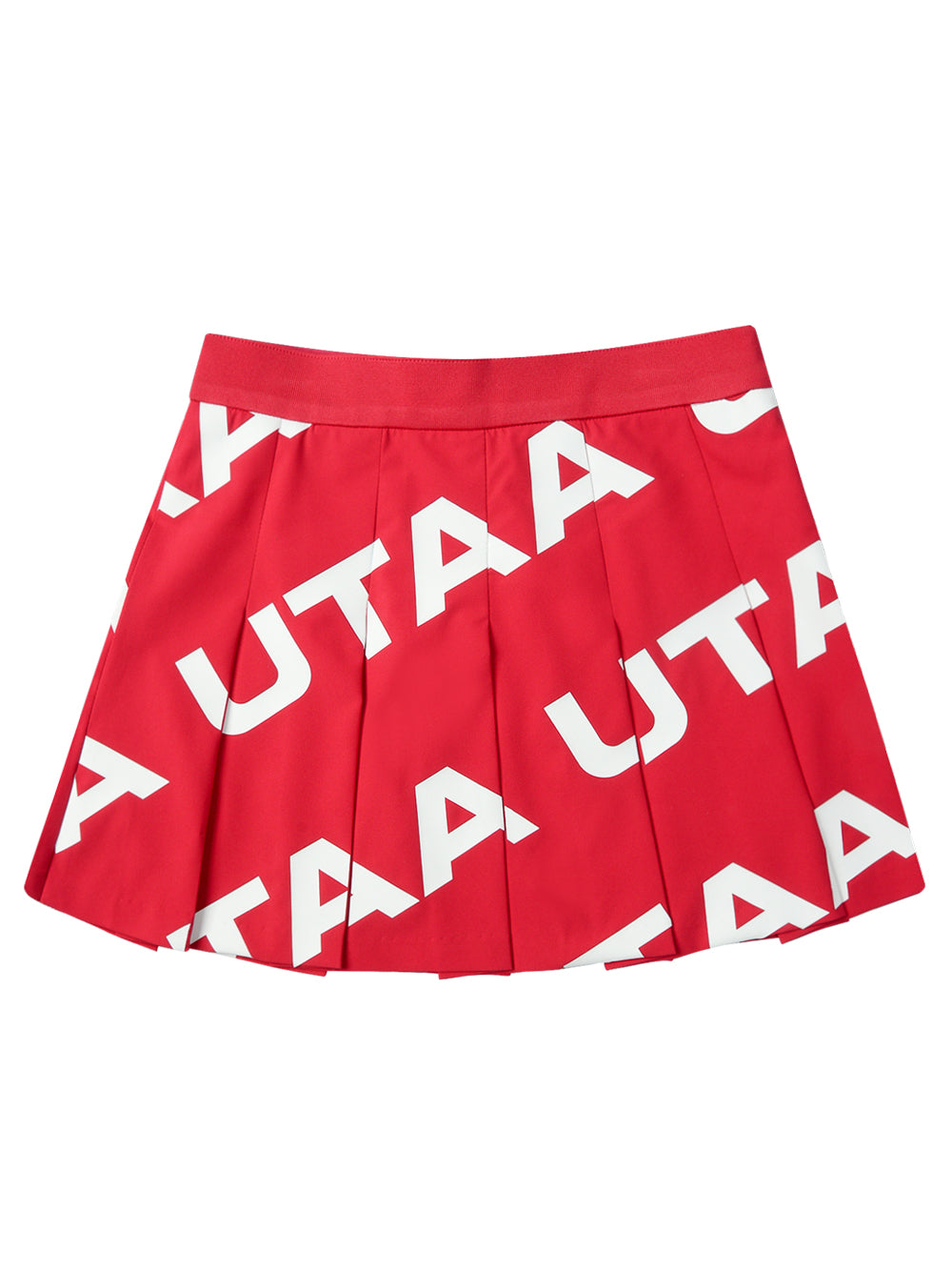 UTAA ボルドロゴフレアファンスカート ピンク:レディース