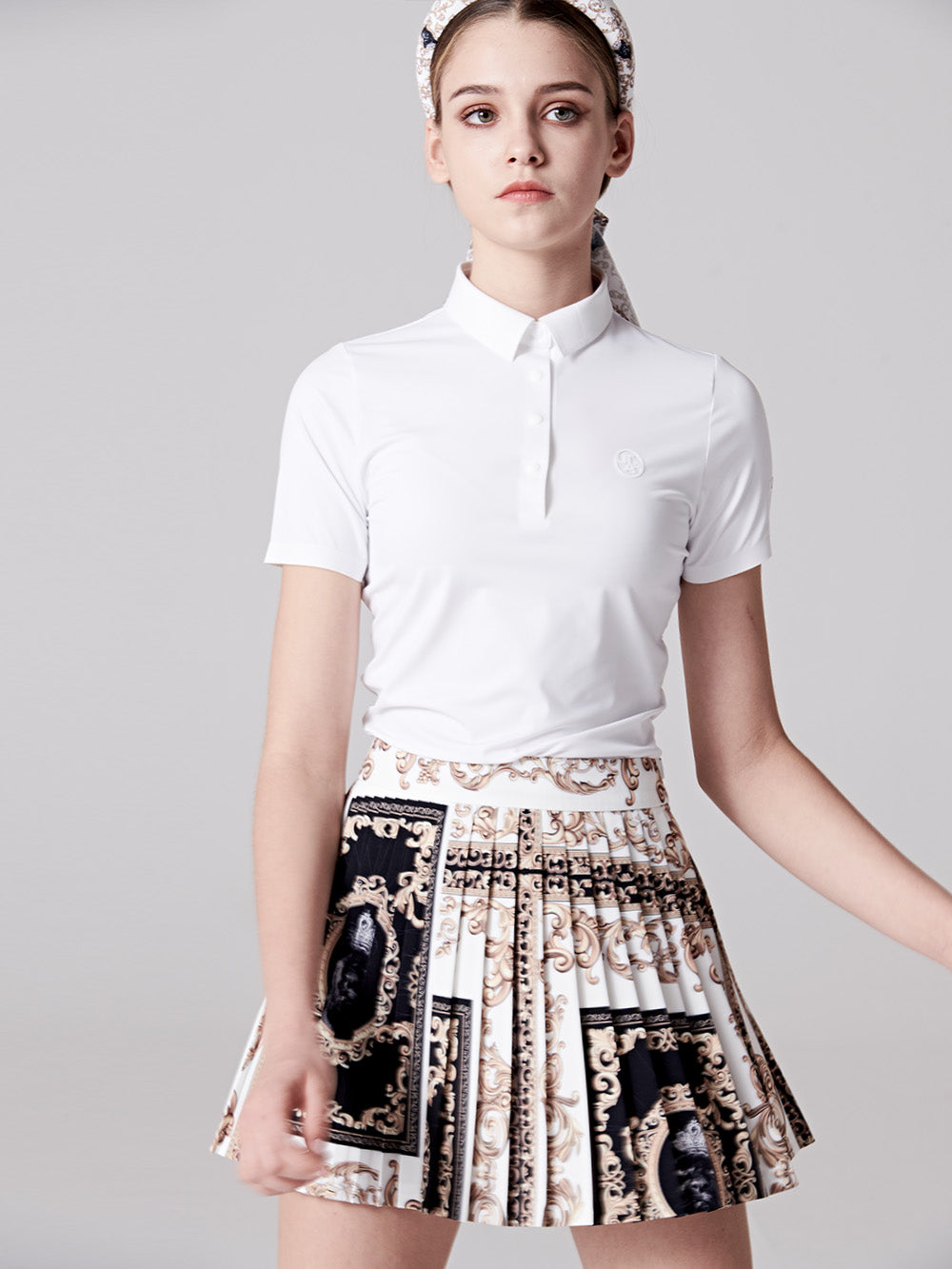 ユタ バッキンガムショートスカート