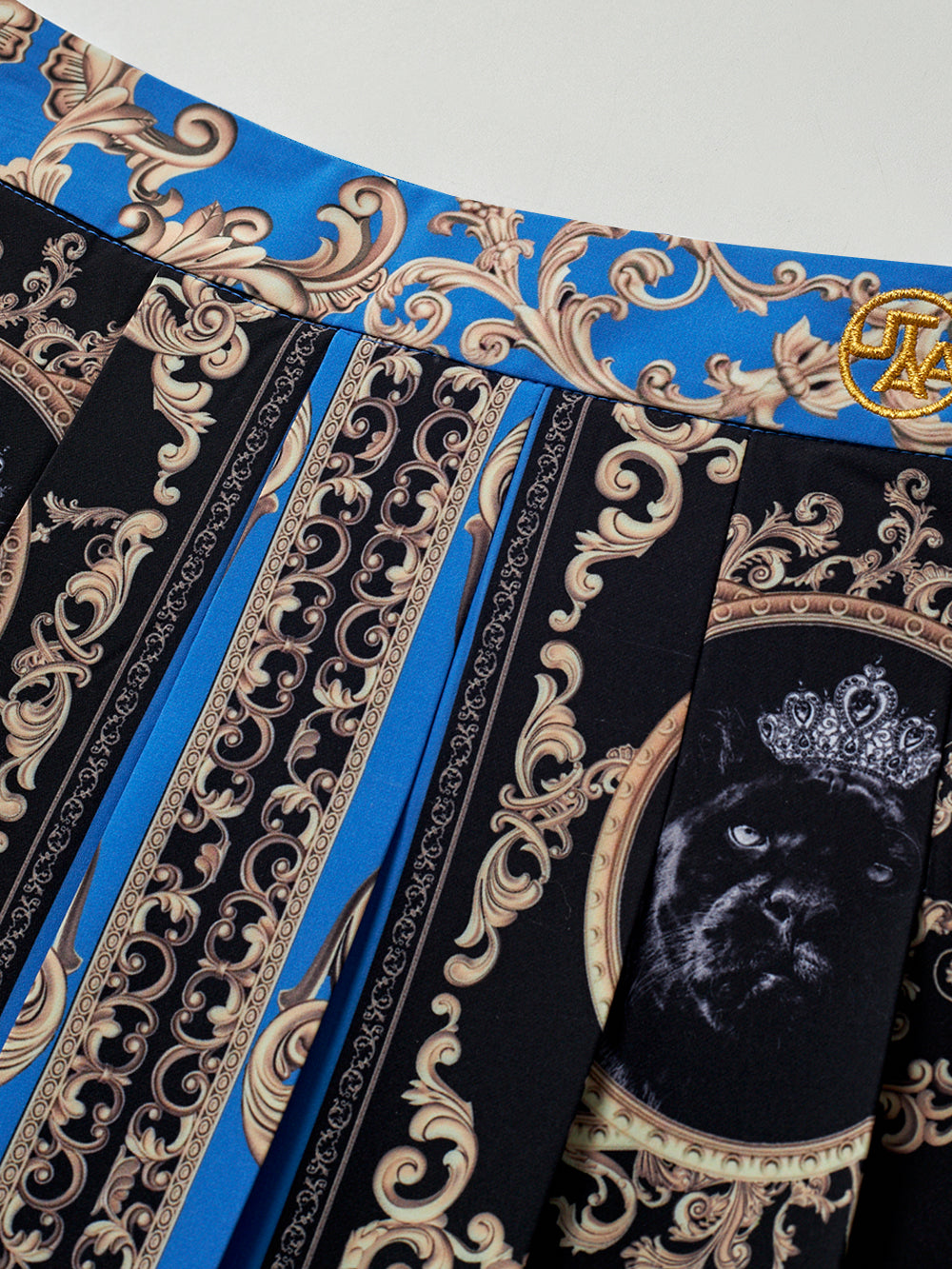 ユタ ブライトバロックショートスカート