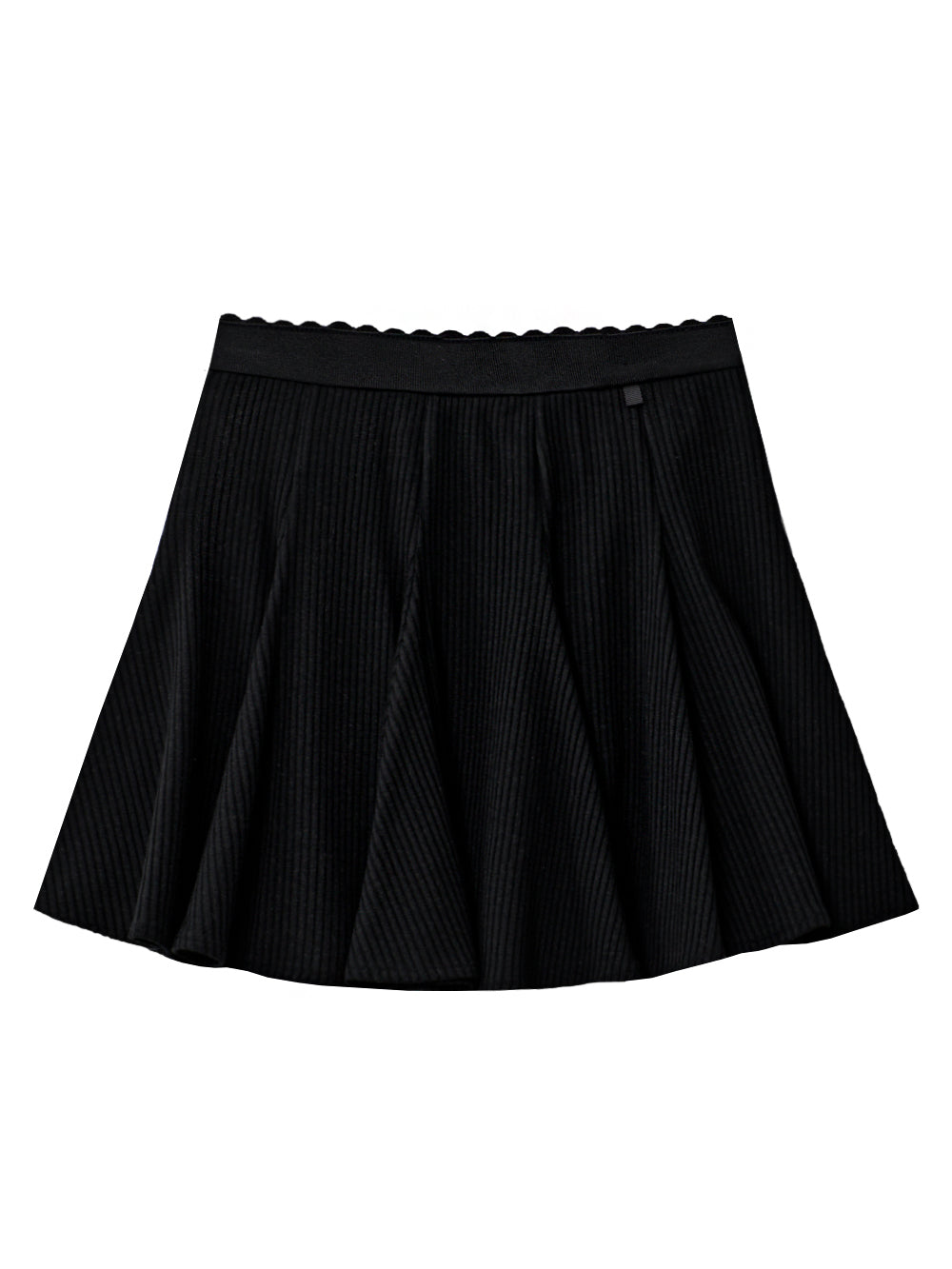 ユタ ドゥカットピンキングフレアスカート