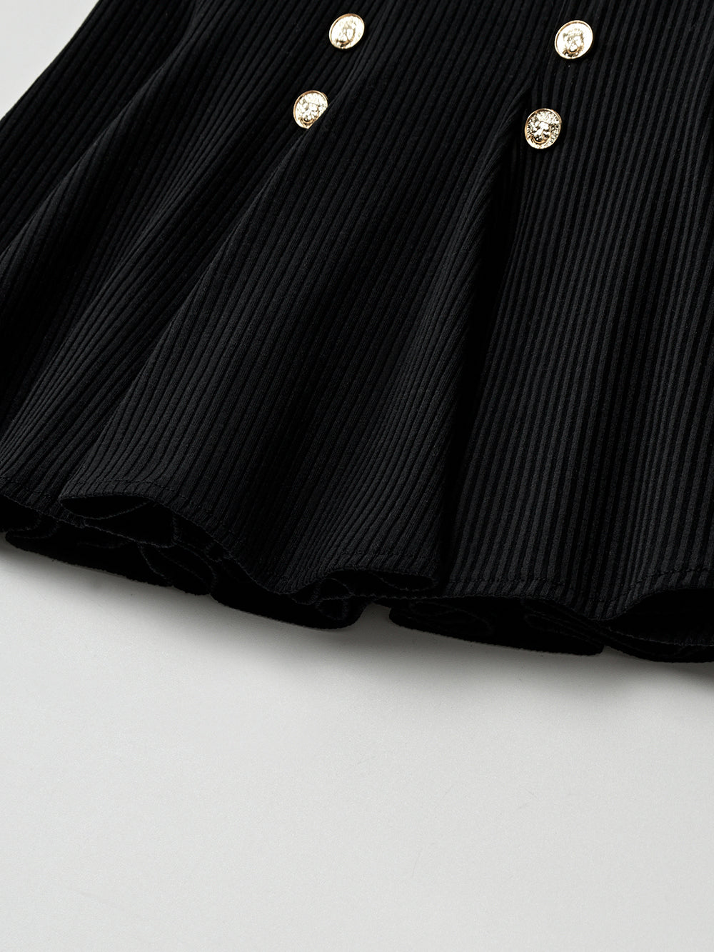 ユタ ドゥカットピンキングフレアスカート