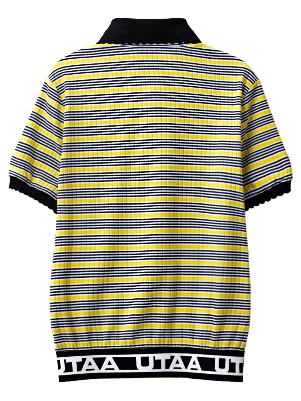 ユタ ストライプニットPKシャツ (女性用)