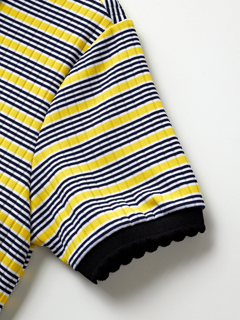 ユタ ストライプニットPKシャツ (女性用)