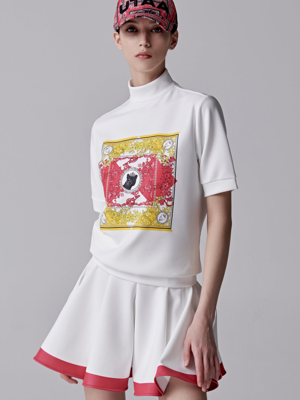 ユタ バロックネオプレンタートルネックTee (女性用)