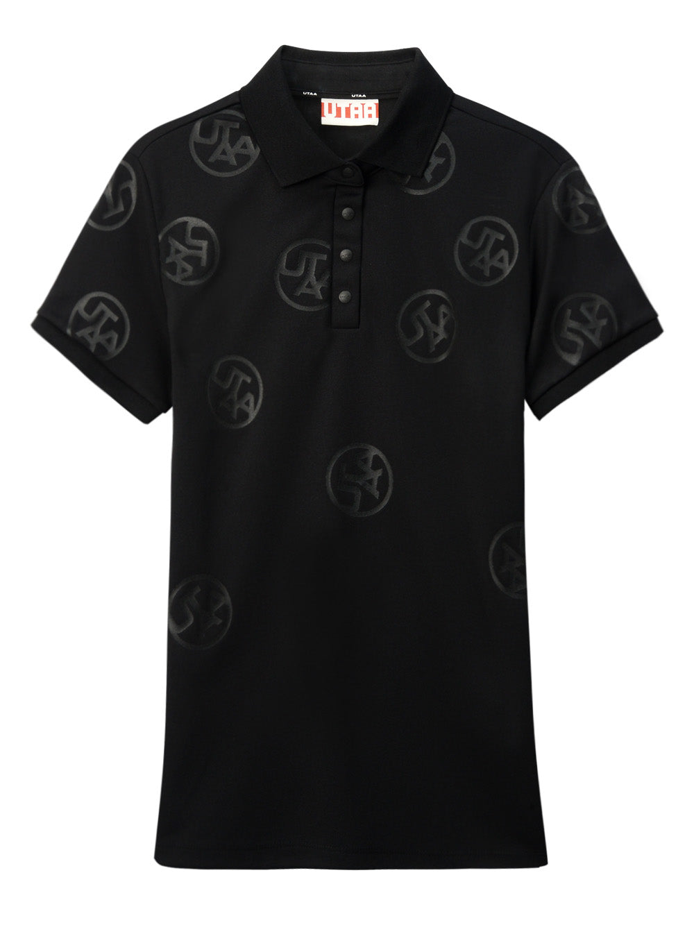 UTAA シンボルPK Tシャツ ブラック:レディース
