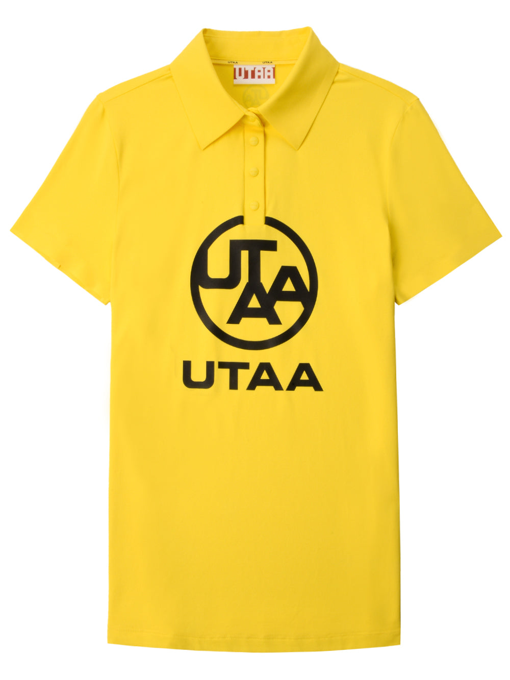 UTAA ロゴエンブレムPKシャツ イエロー : Women's