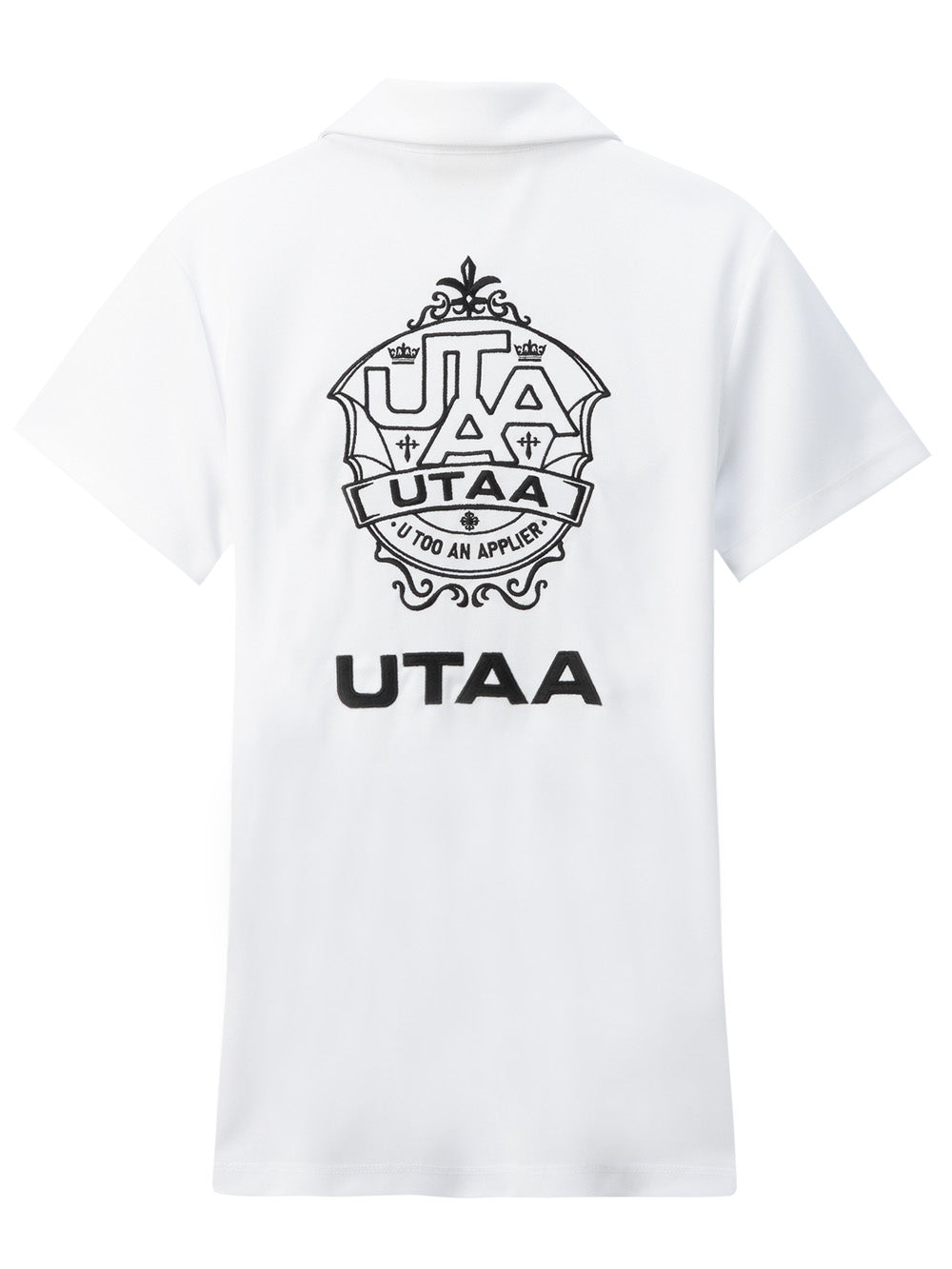 UTAA クラウンパンサーエンブレムPKTシャツ ホワイト : Women's