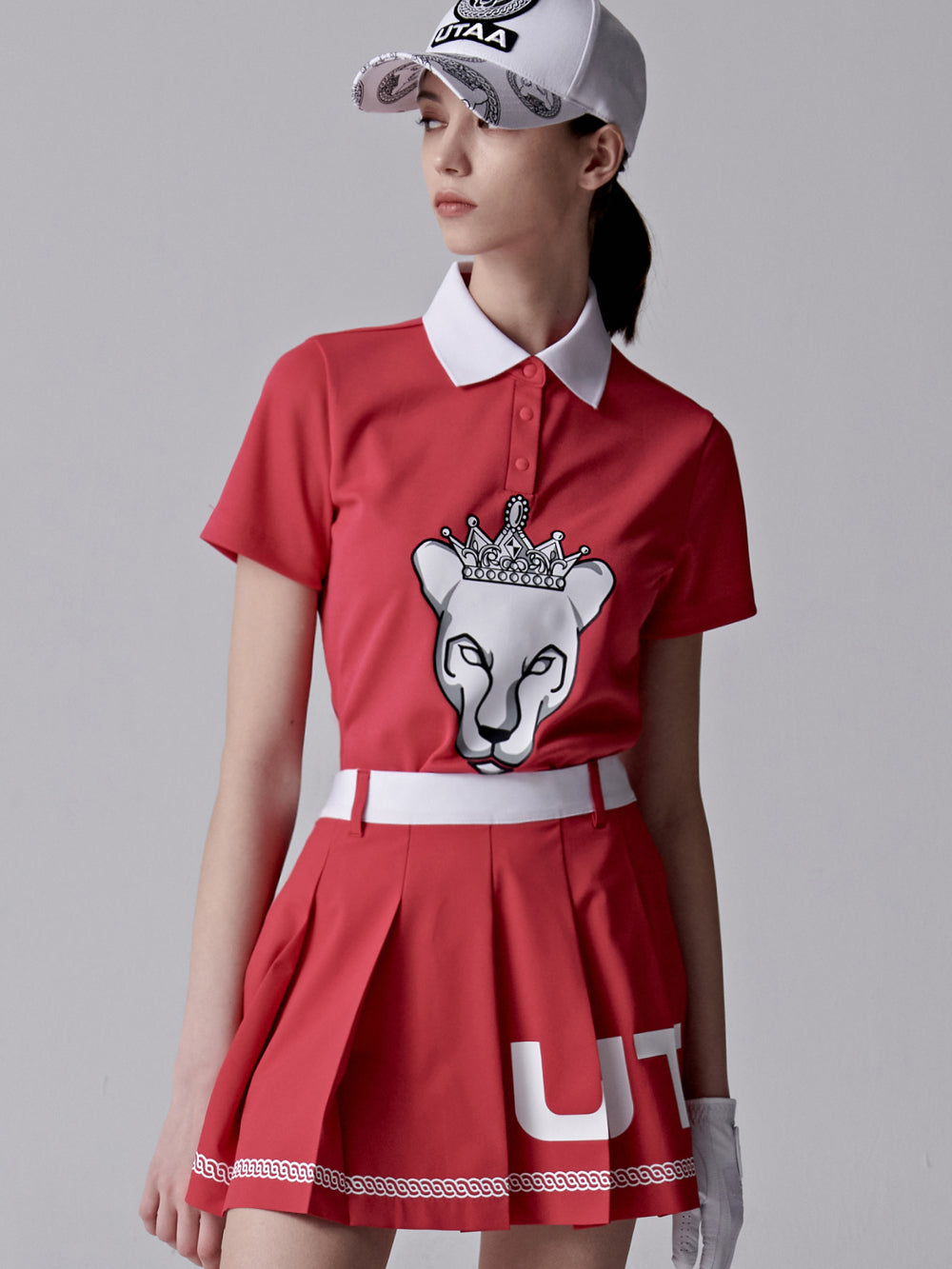 UTAA クラウンパンサーPkTシャツ ピンク : Women's