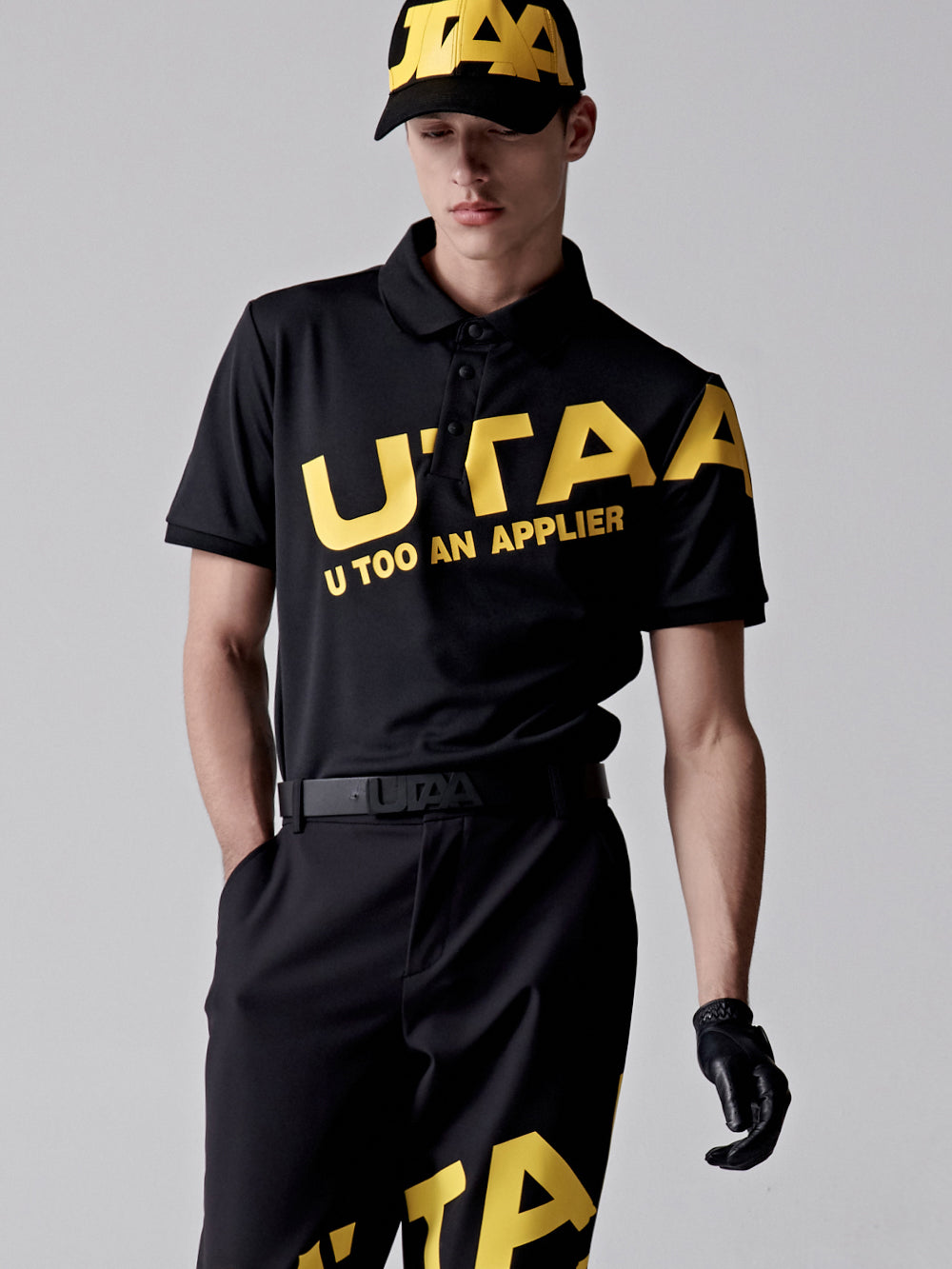 UTAA ロゴバウンスPKTシャツ : men's